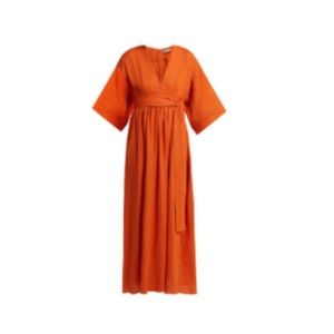 Three Graces London - Linen Maxi Dress